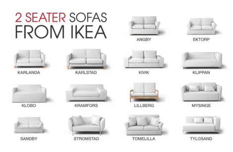 IKEA 2 Seater Sofas