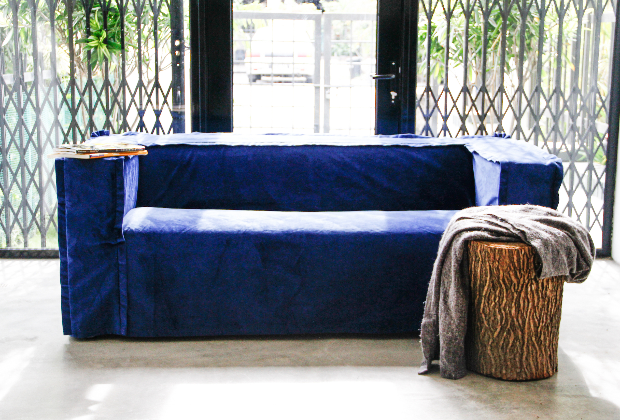 Klippan Sofa Cover Rouge Indigo