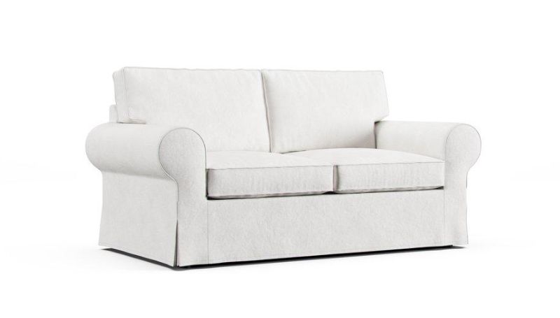 IKEA-Ektorp-Loveseat-Pure-Linen-White