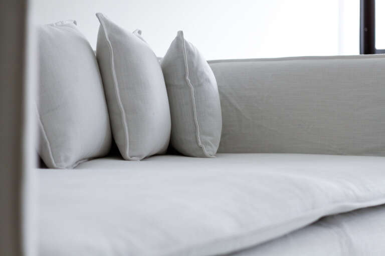 How much does a custom slipcover and sofa cover cost?