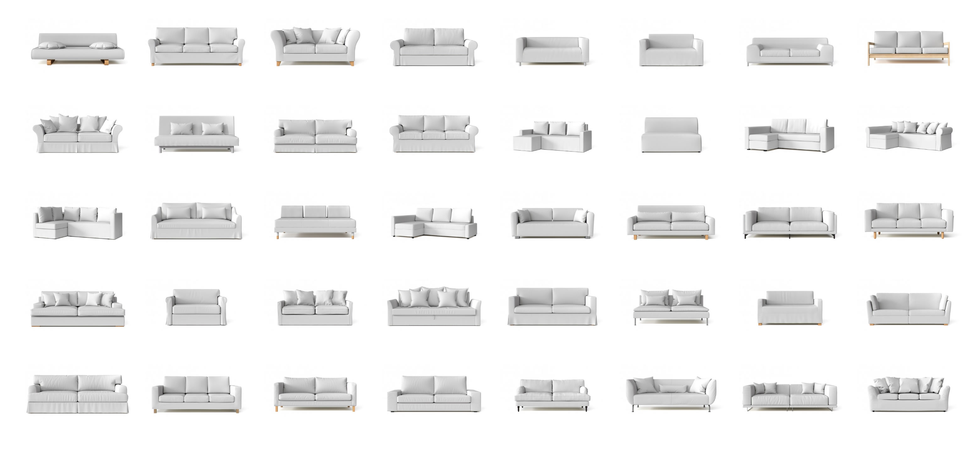 21 Different Types of Sofas and Slipcoverability - What's Mine?