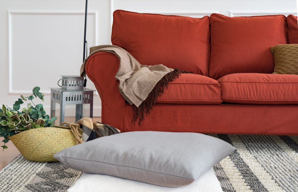 Left Pan View of Ektorp sofa