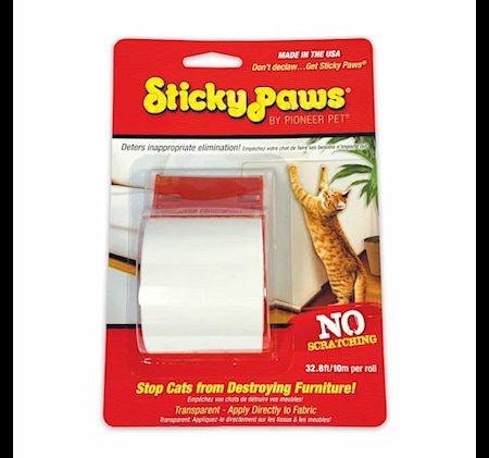 Sticky Paws double-sided tape for pets to prevent scratching