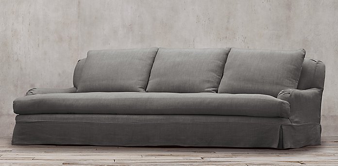 Restoration Hardware Slipcovered Sofa