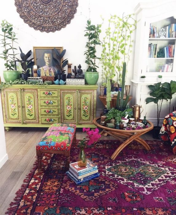 9 Ways To Give Your Living Room A Bohemian Makeover