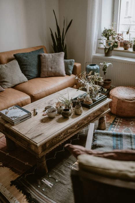 9 Ways To Give Your Living Room A Bohemian Makeover