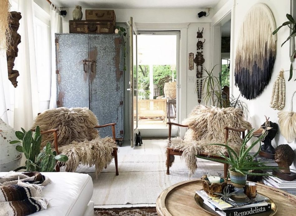 9 formas para dar a tu sala de estar un estilo boho