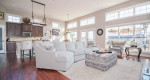 Beautiful farmhouse living rooms we’re inspired by