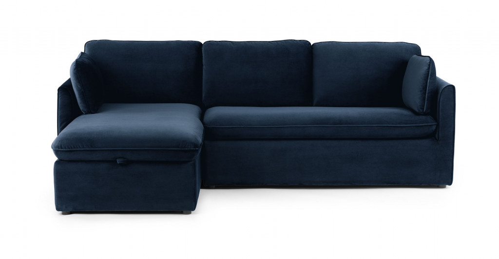 Sectional made from a right arm facing loveseat and a left arm facing chaise