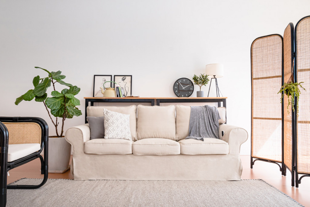 linen ektorp sofa