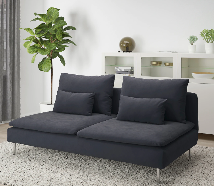 IKEA Söderhamn Sofa in dunkelgrau