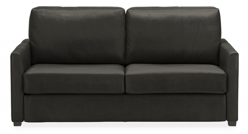 CAVADORE Schlafsofa Aniamo in Mocha Leder