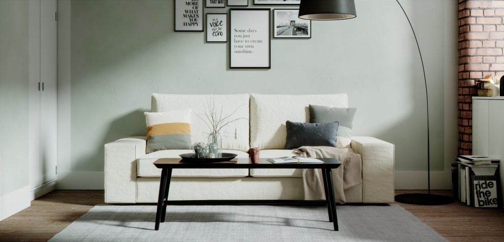 お部屋をパッと明るく華やかに 白いソファおすすめのコーディネートをご紹介 Comfort Works ブログ デザインインスピレーション