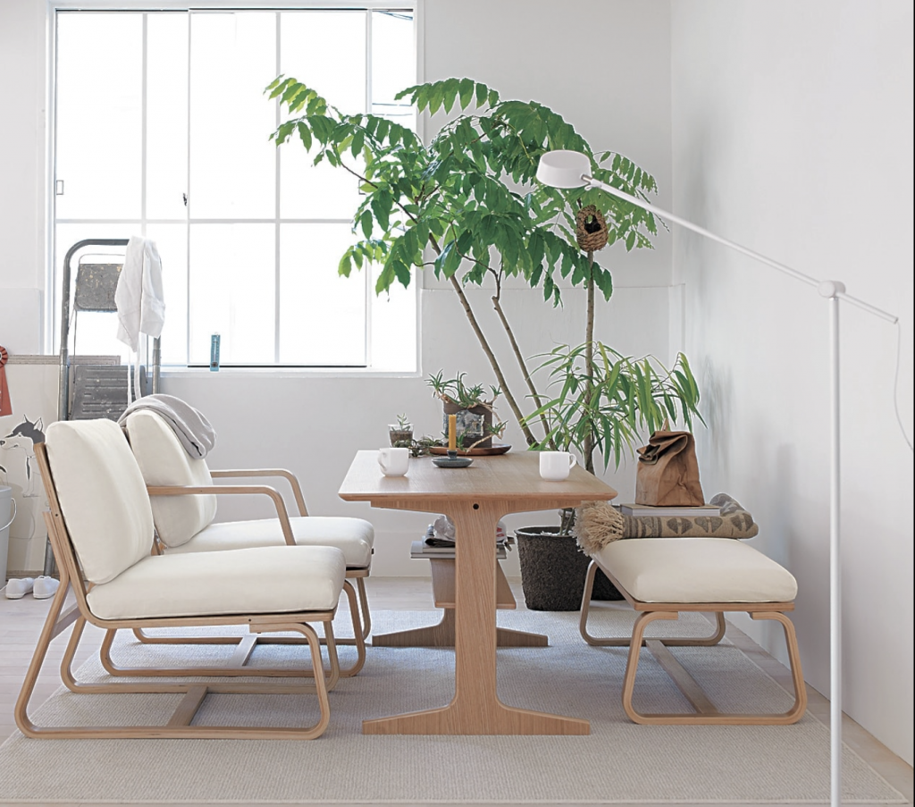 無印リビングでもダイニングでもつかえるソファチェア 1脚① 無印リビングでもダイニングでもつかえるソファチェア 1脚① リビング