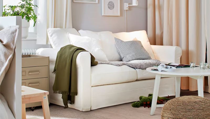 IKEA-gronlid-white-couch