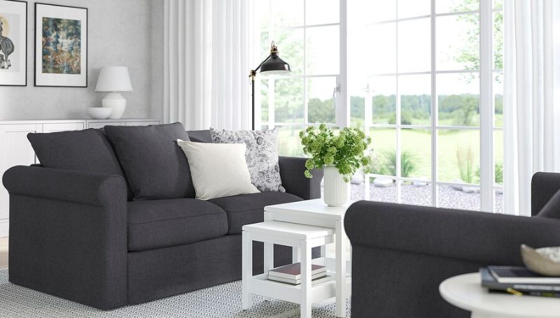 IKEA-gronlid-dark-grey-couch