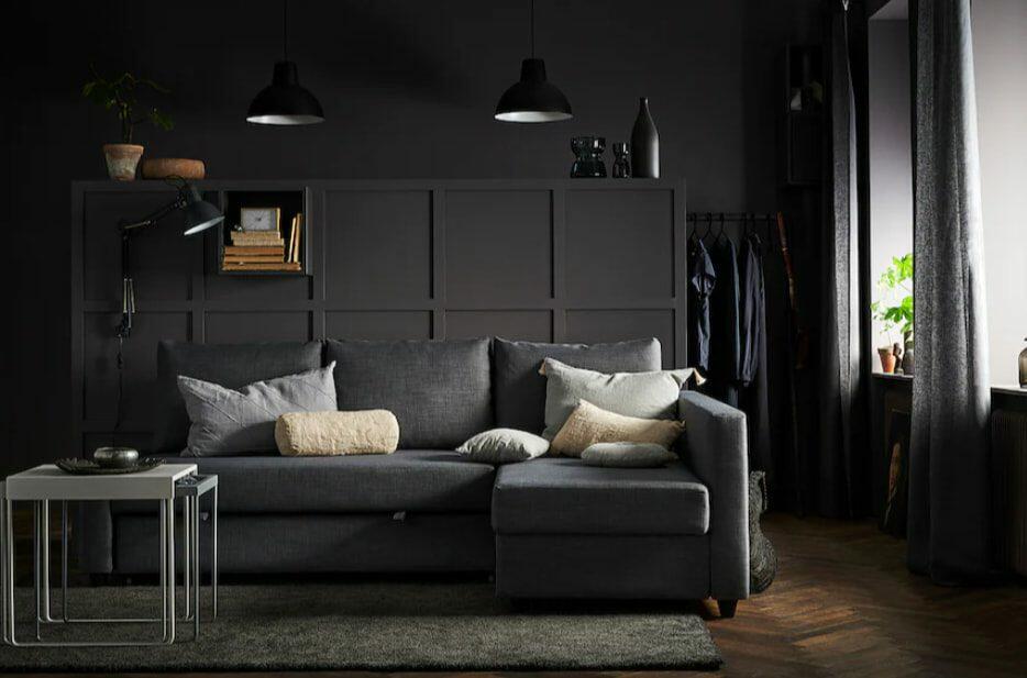IKEA 収納付きソファーベッド、FRIHETEN フリーヘーテン（IKEA/イケア 