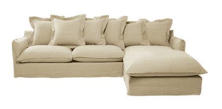 Bestes Ecksofa Maisons du Monde Barcelone mit Bezug