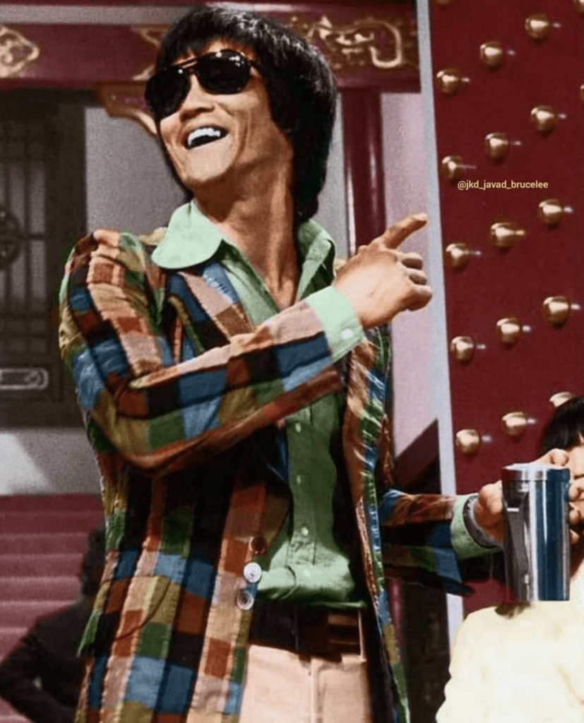 Bruce Lee sunglasses retro outfit Halloween costume ideas