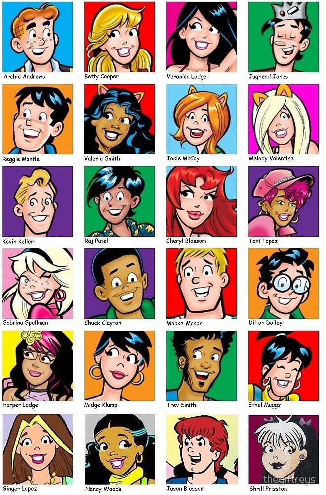 Archie comic characters Halloween costume ideas