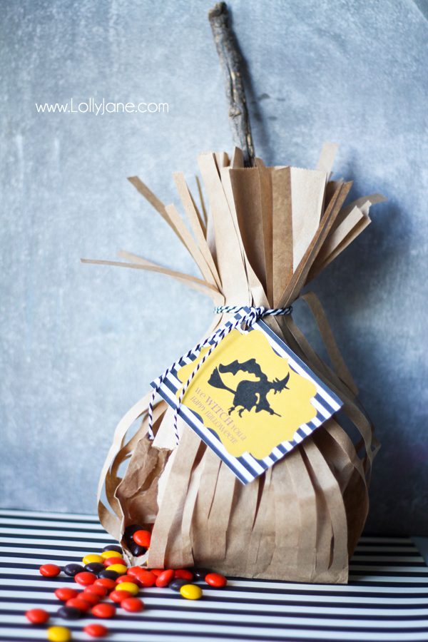 Halloween party favour party pack broomstick