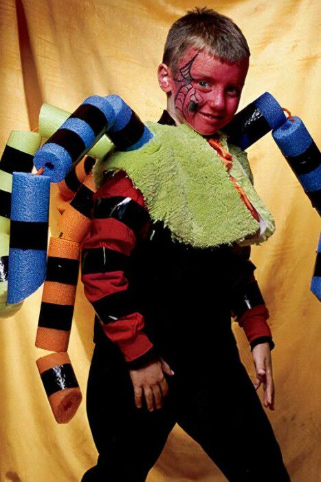 Spider boy kids Halloween costume idea