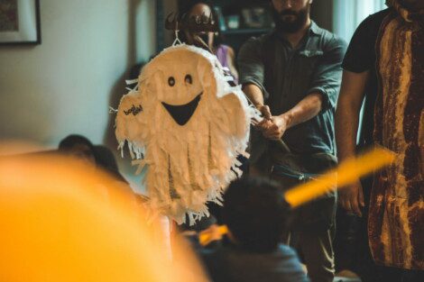 Halloween ghost pinata Halloween party