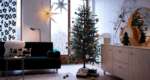 IKEA Christmas living room decor for under $100
