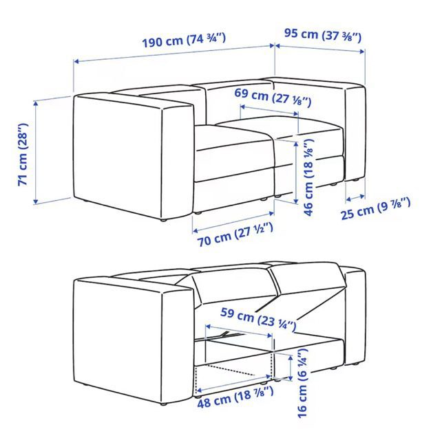 IKEAのイェッテボはモジュール式で様々なサイズを調整できる