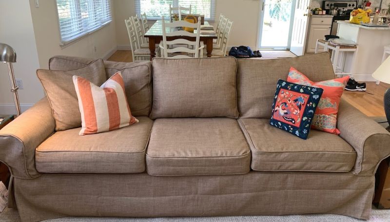 Pottery-Barn-Basic-brown-textured-weave-sofa-covers