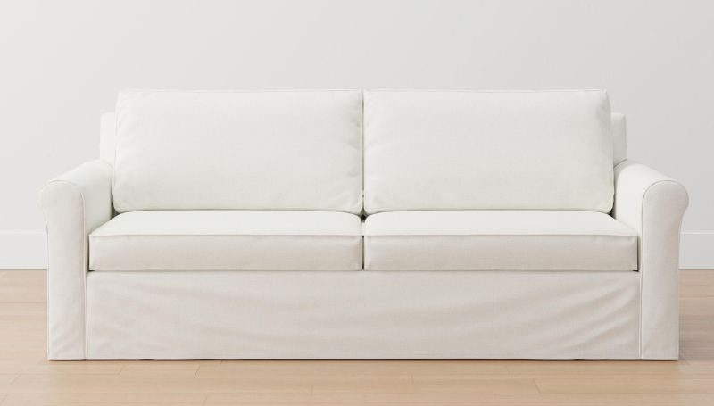 Pottery-Barn-Cameron-Roll-Arm-White-Sofa