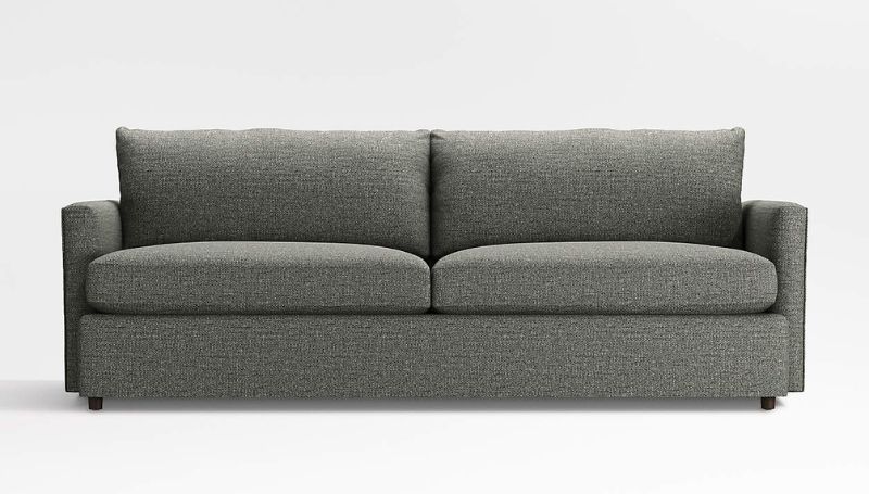 Crate-Barrel-Lounge-Sofa-in-dark-grey