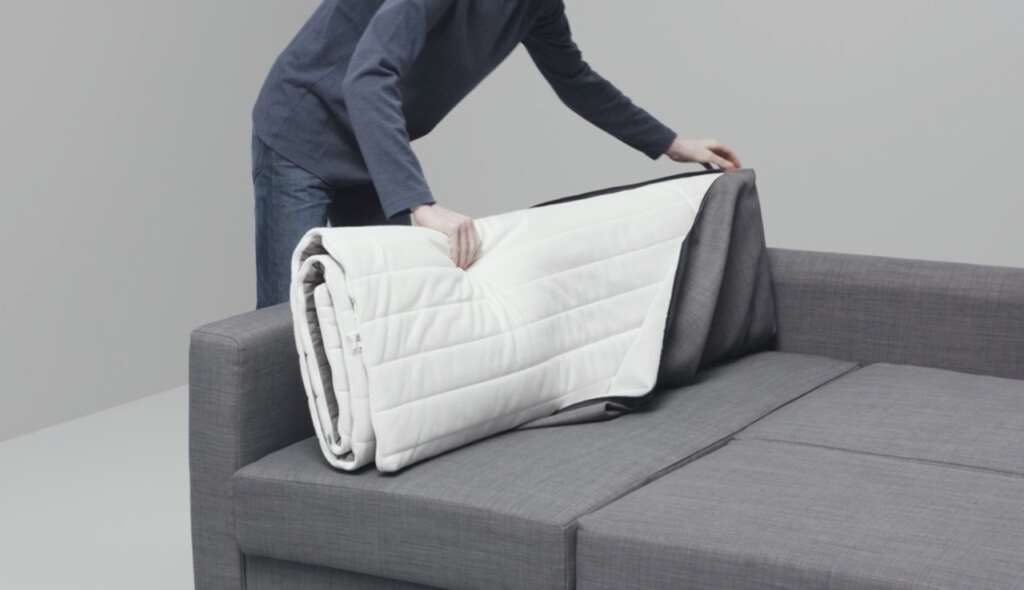 FRIHETEN/フリーヘーテン（クッション込み） IKEAでソファベッドを買う 